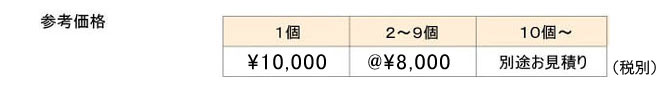 アクリル製スタンド型楯 値段