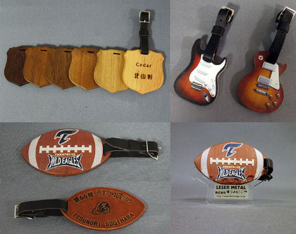 木製オリジナルバック札