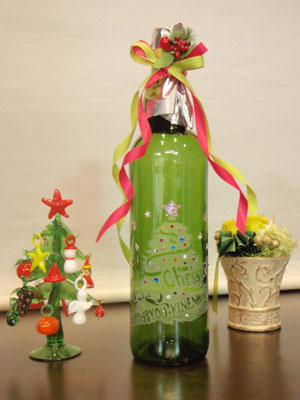 オリジナル名入れボトル