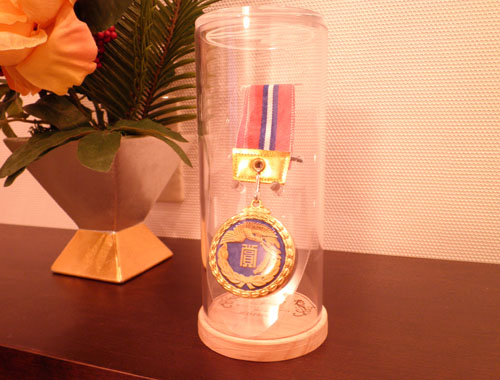 表彰メダルケース